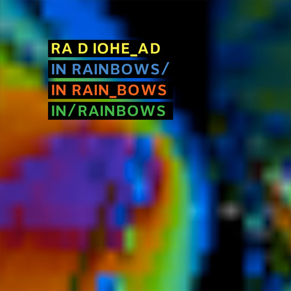 radiohead in rainbows artwork